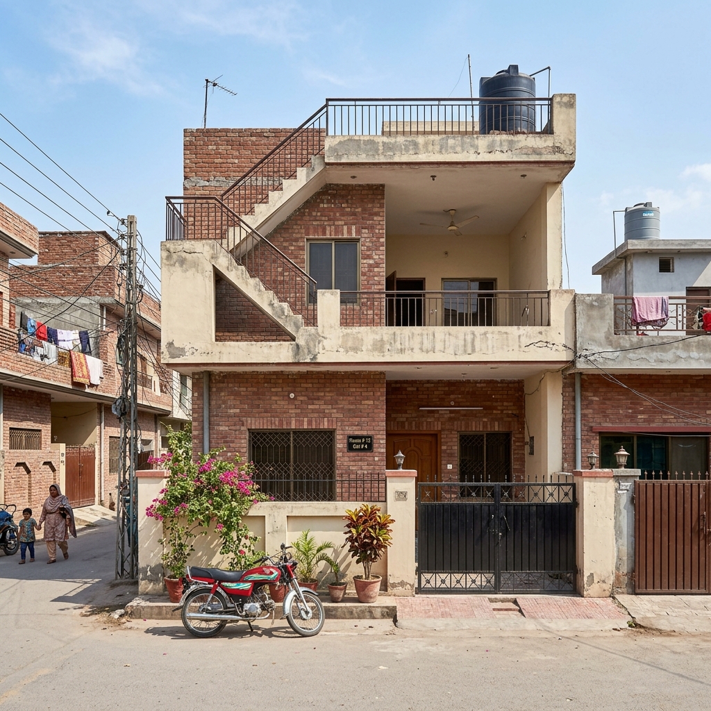Standard 3 Bed House in Sheikh Zaid Colony